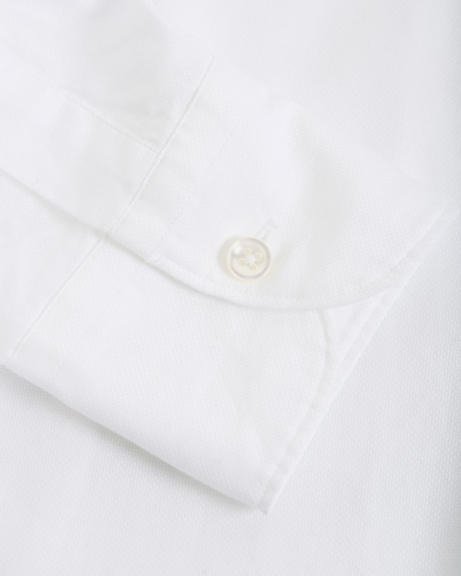Herre | Skjorter | Glanshirt | Soft Giro Inglese Cotton Shirt White