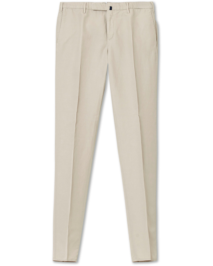 Herre | Bukser | Incotex | Slim Fit Chinolino Trousers Beige