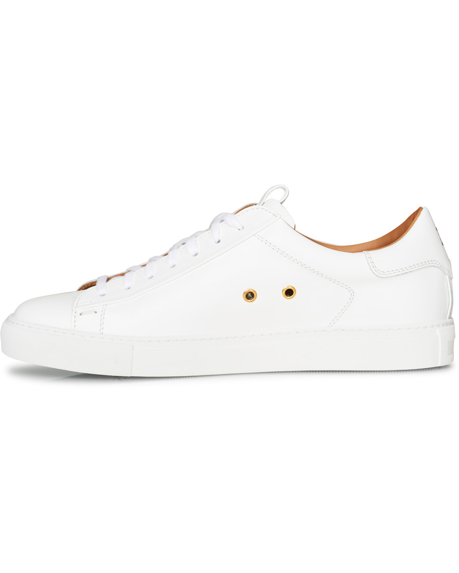 Herre | Slowear Officina Leather Sneaker White Calf | Slowear | Officina Leather Sneaker White Calf