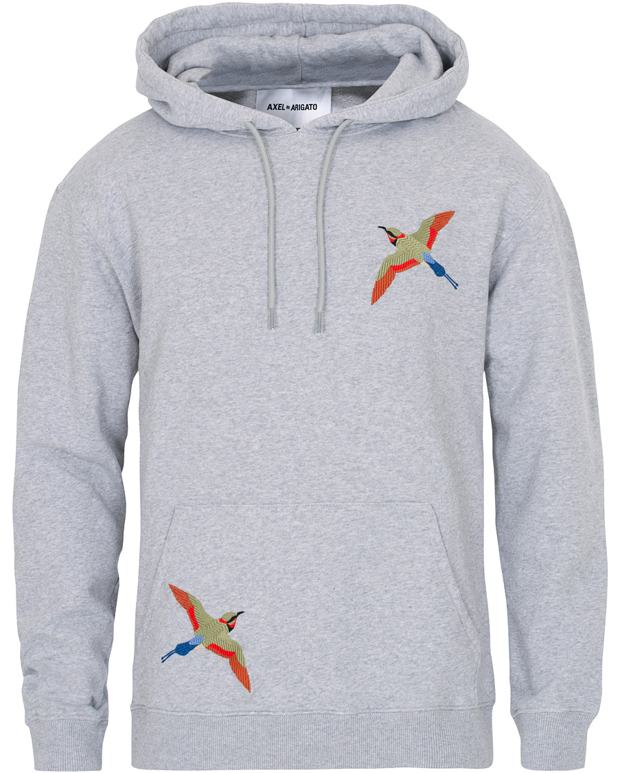 Herre | Gensere | Axel Arigato | Bird Hoodie Pale Grey Melange