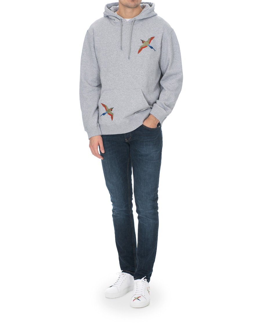 Herre | Gensere | Axel Arigato | Bird Hoodie Pale Grey Melange