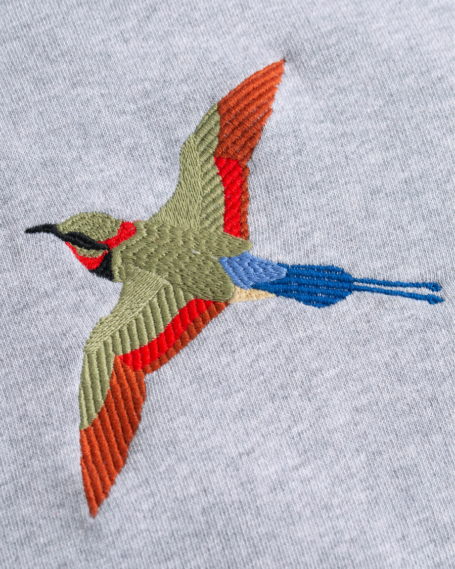 Herre | Gensere | Axel Arigato | Bird Hoodie Pale Grey Melange