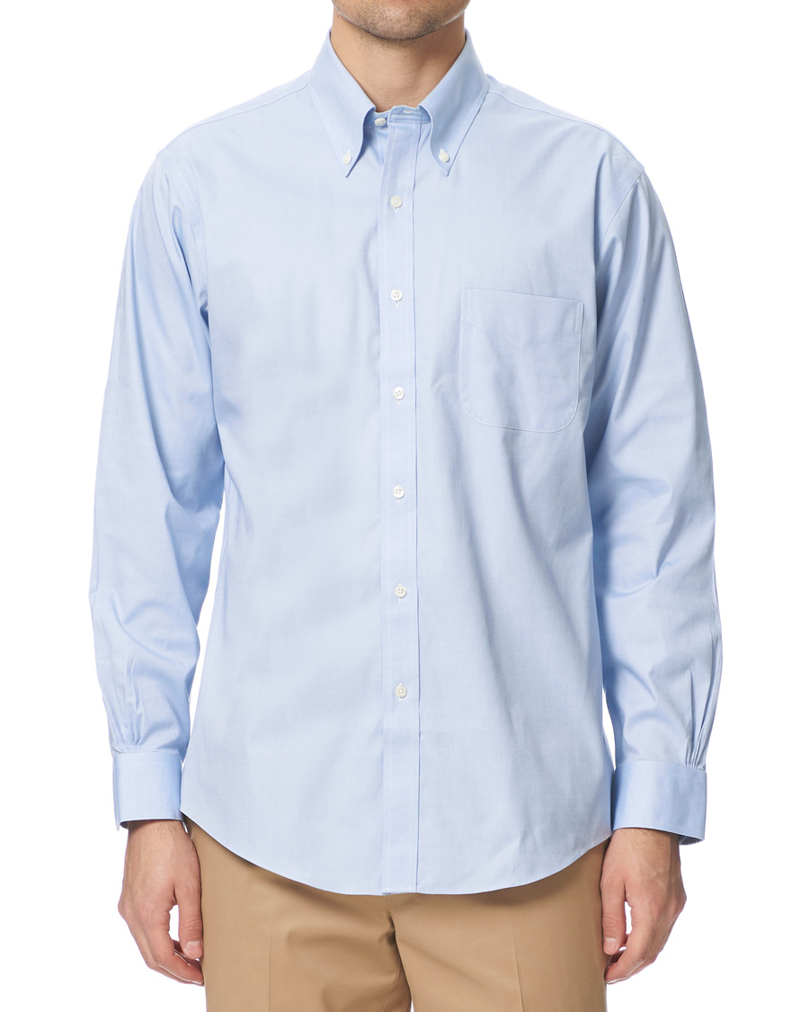 Herre | Skjorter | Brooks Brothers | Regent Fit Non Iron Oxford Shirt Light Blue