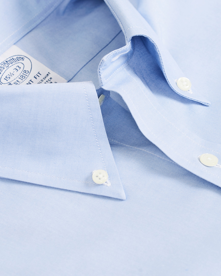 Herre | Skjorter | Brooks Brothers | Regent Fit Non Iron Oxford Shirt Light Blue