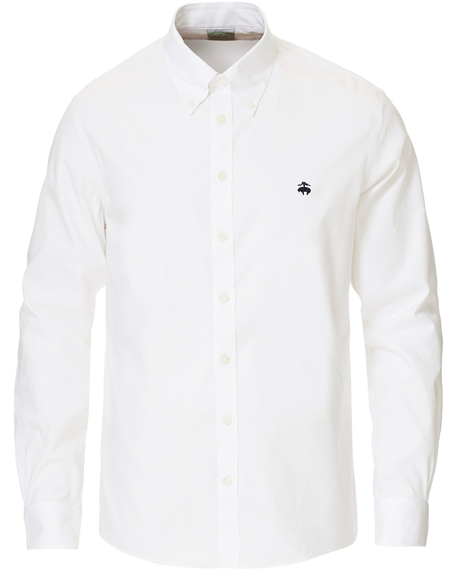 Herre | Skjorter | Brooks Brothers | Milano Fit Non Iron Button Down Shirt White