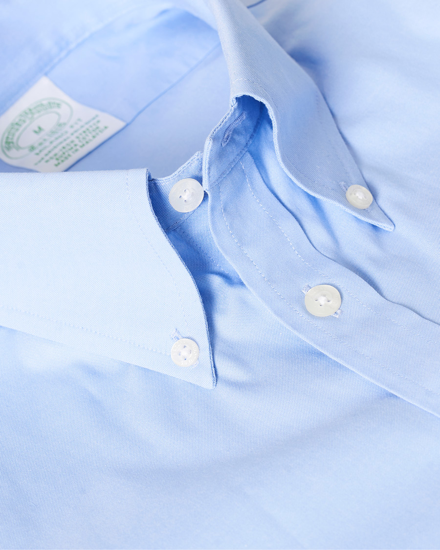 Herre | Skjorter | Brooks Brothers | Milano Fit Button Down Shirt Light Blue