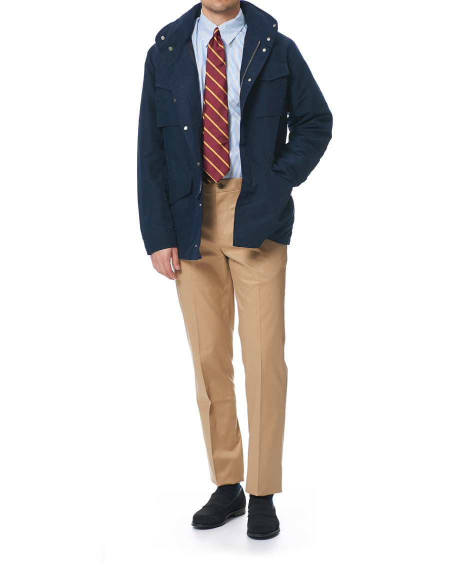 Herre | Skjorter | Brooks Brothers | Milano Fit Non Iron Striped Shirt Light Blue