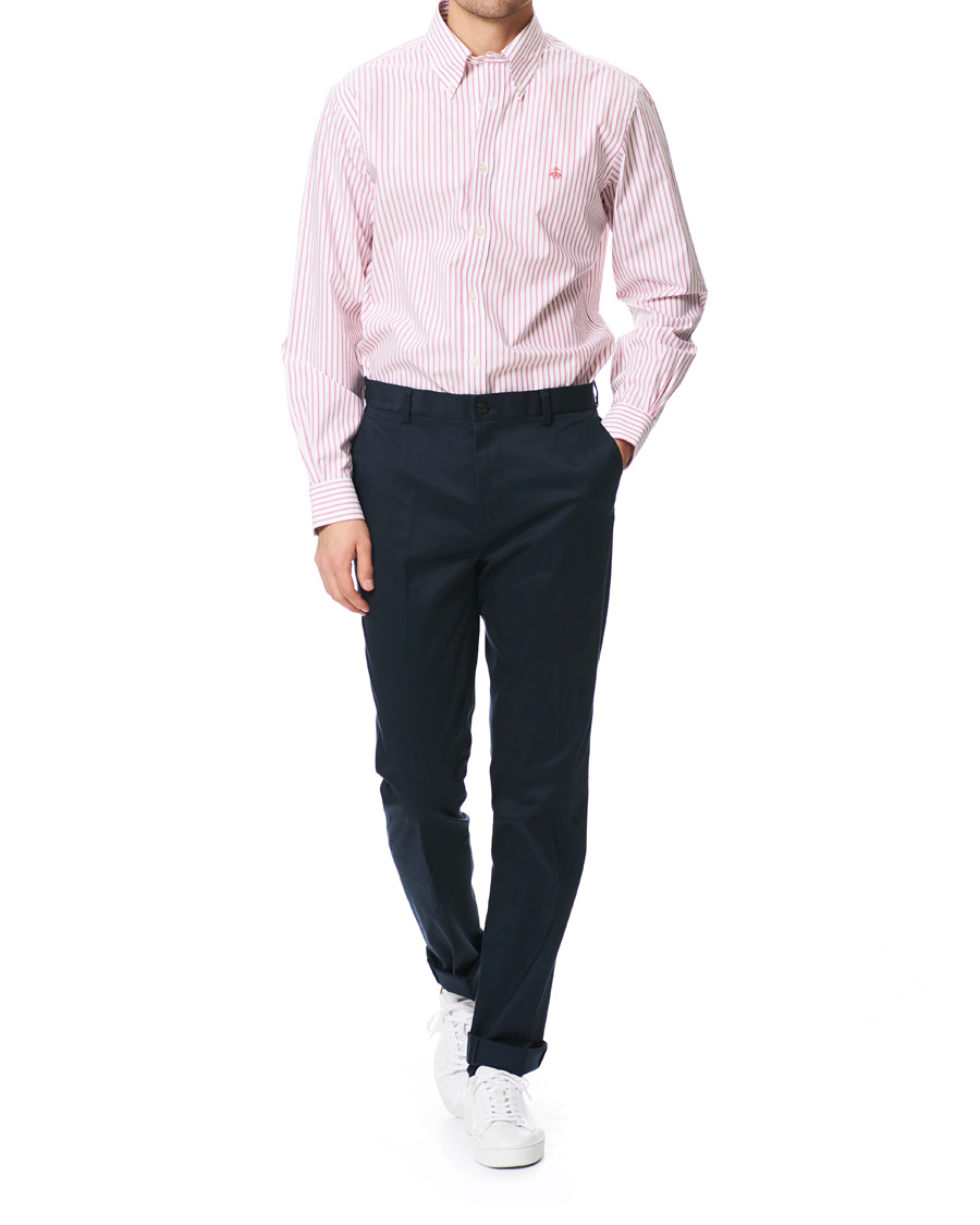 Herre | Skjorter | Brooks Brothers | Regent Fit Non Iron Sport Button Down Shirt Red