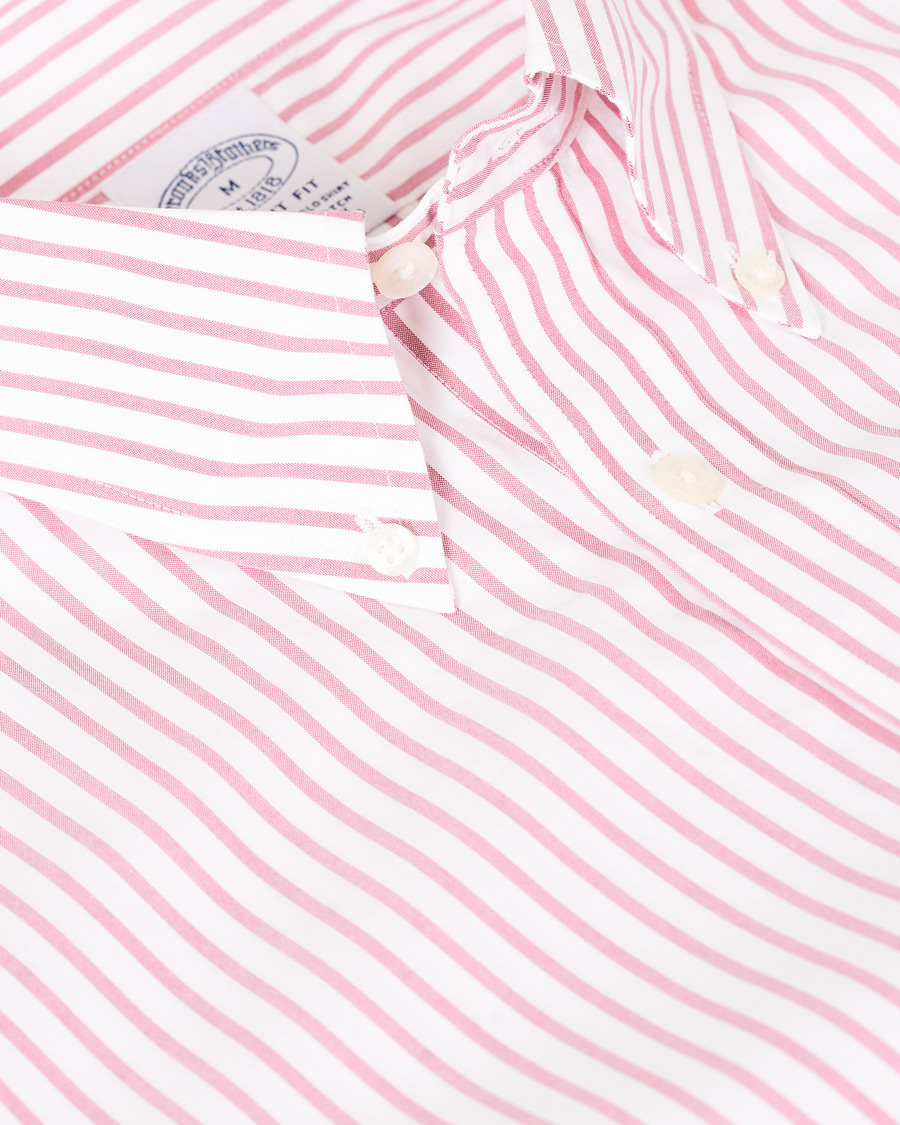 Herre | Skjorter | Brooks Brothers | Regent Fit Non Iron Sport Button Down Shirt Red
