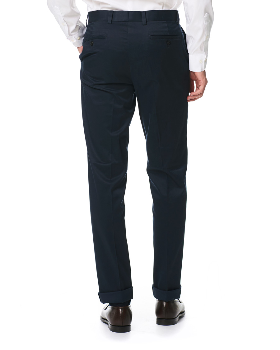 Herre | Bukser | Brooks Brothers | Milano Stretch Chino Navy