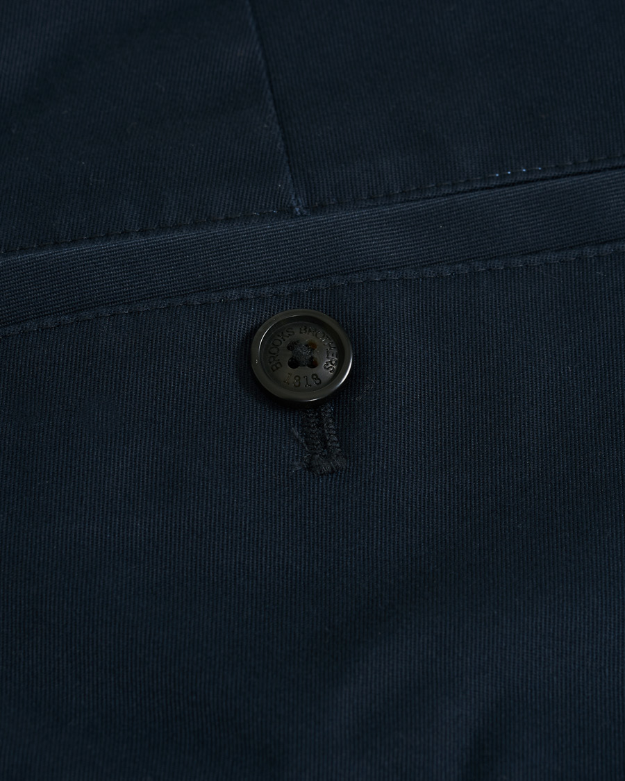 Herre | Bukser | Brooks Brothers | Milano Stretch Chino Navy
