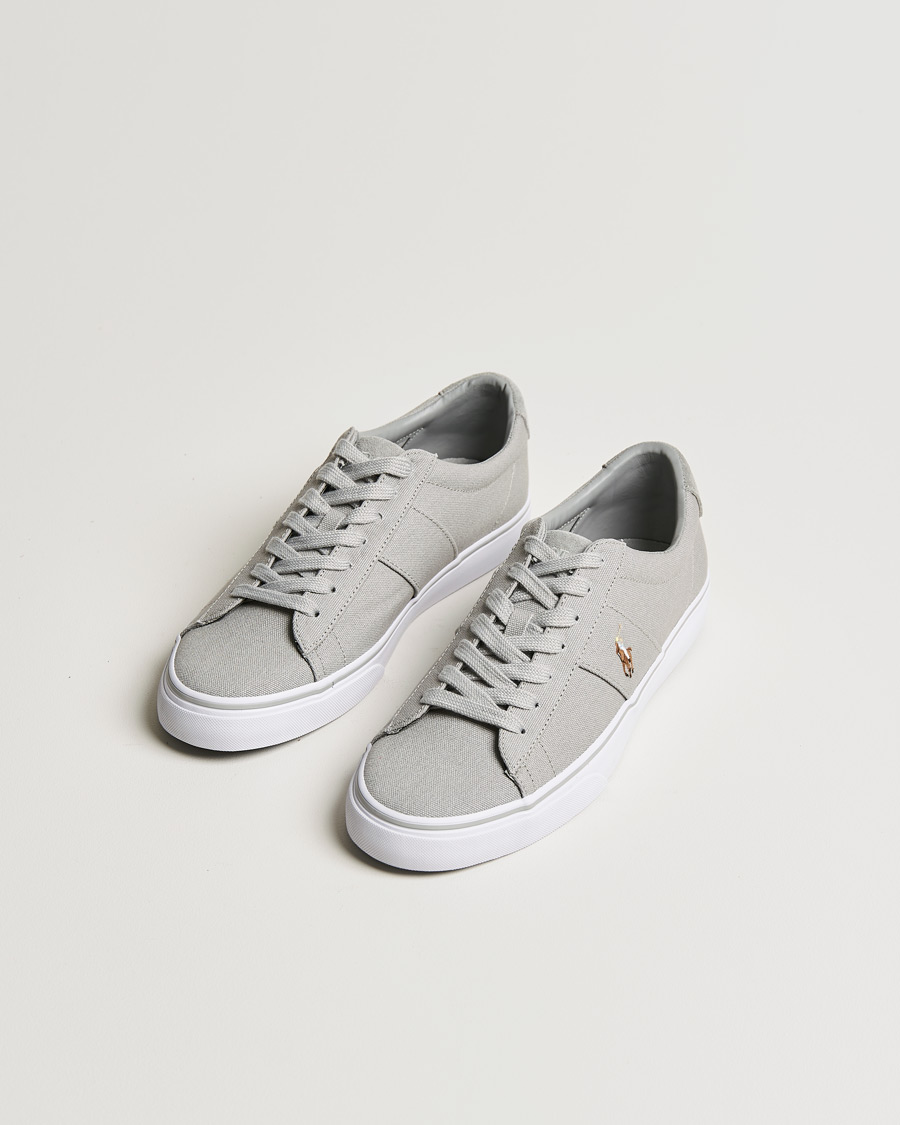 Herre | Sko | Polo Ralph Lauren | Sayer Canvas Sneaker Soft Grey