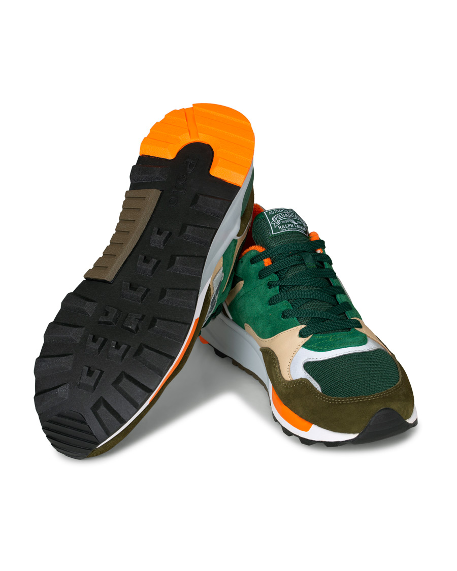 Herre | Polo Ralph Lauren Trackster Vars Sneakers Deep Olive | Polo Ralph Lauren | Trackster Vars Sneakers Deep Olive