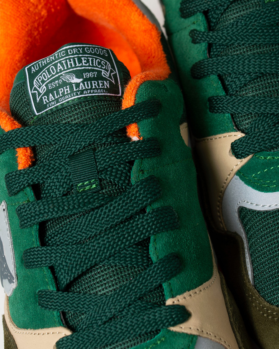 Herre | Polo Ralph Lauren Trackster Vars Sneakers Deep Olive | Polo Ralph Lauren | Trackster Vars Sneakers Deep Olive