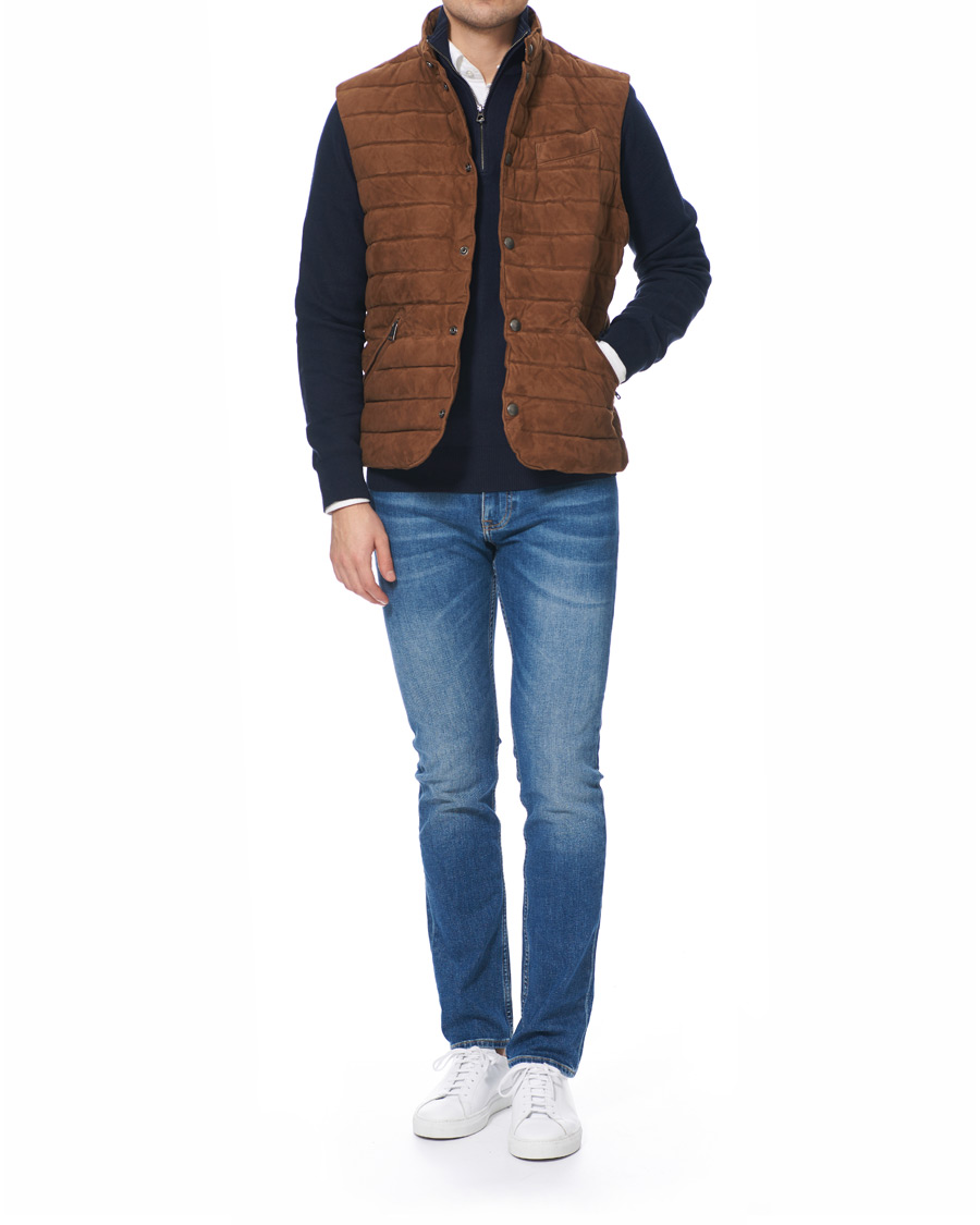 Herre | Jakker | Polo Ralph Lauren | Suede Vest Brown