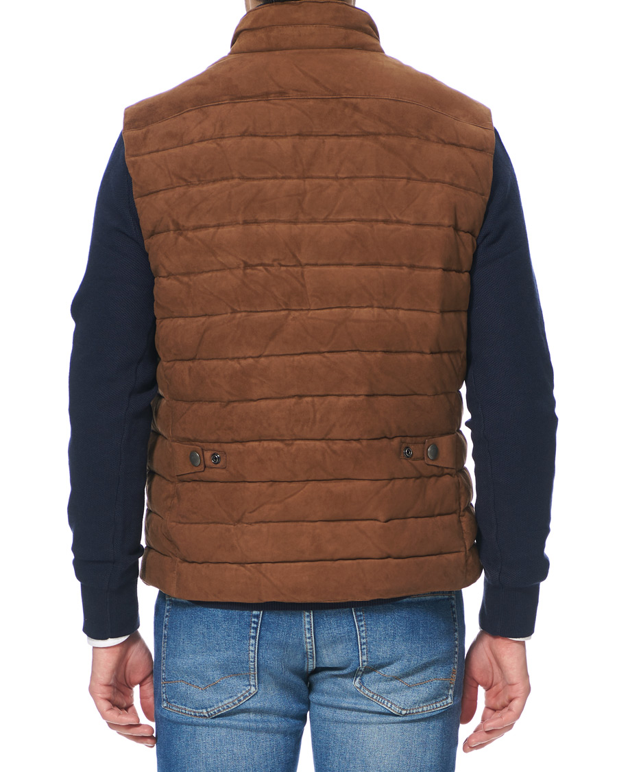 Herre | Jakker | Polo Ralph Lauren | Suede Vest Brown