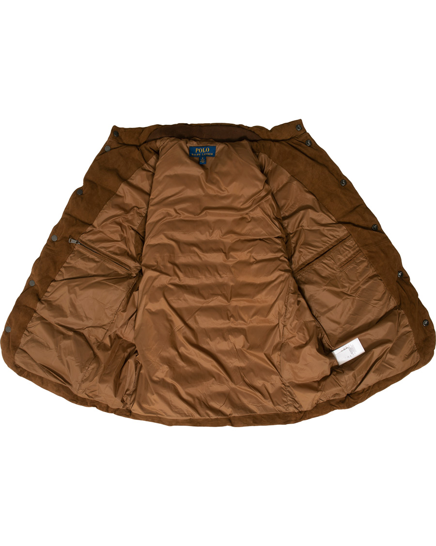 Herre | Jakker | Polo Ralph Lauren | Suede Vest Brown