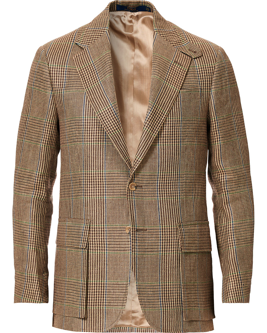 Herre | Dressjakker | Polo Ralph Lauren | RL 67 Glencheck Blazer Brown