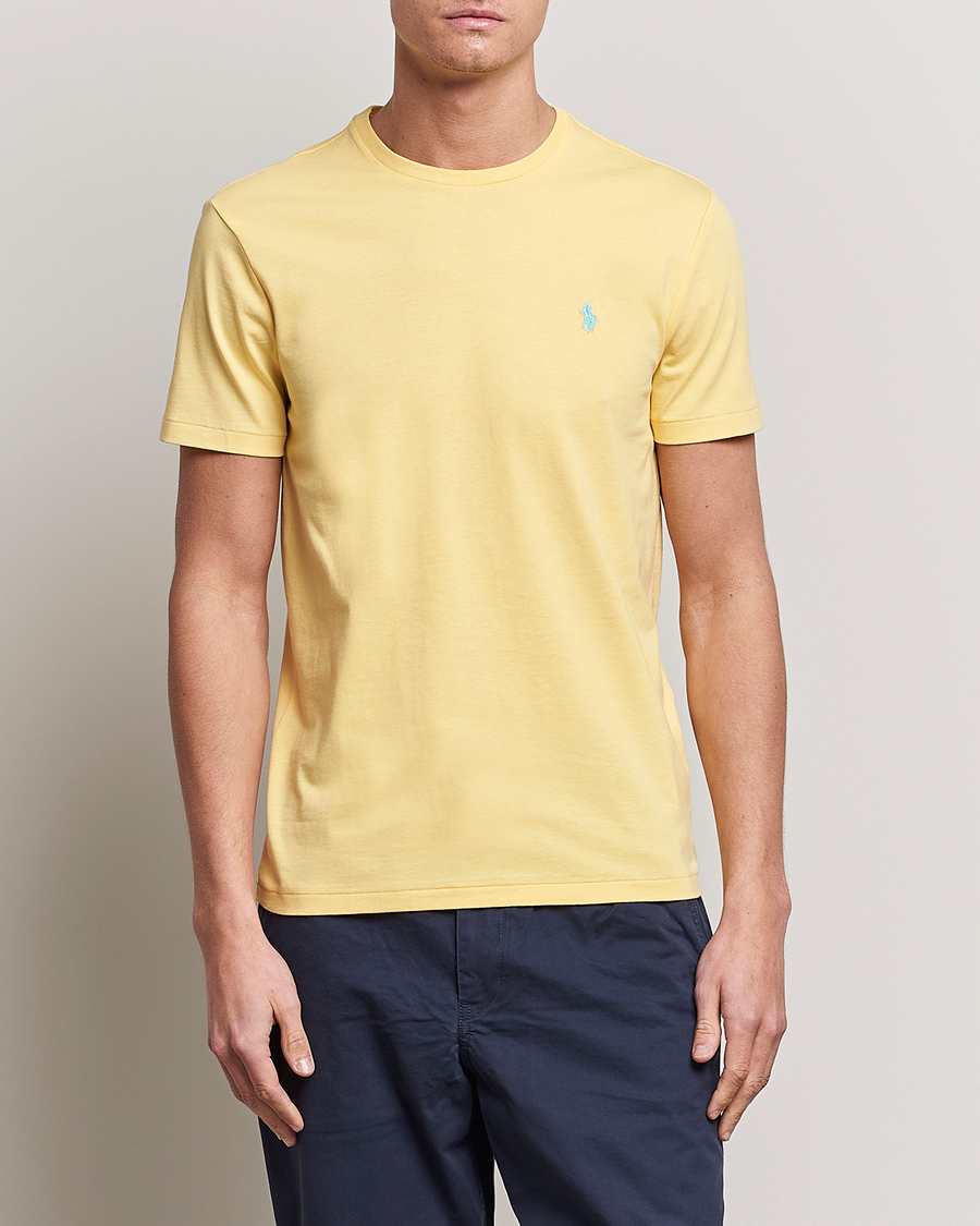 Herre | Kortermede t-shirts | Polo Ralph Lauren | Crew Neck T-shirt Corn Yellow