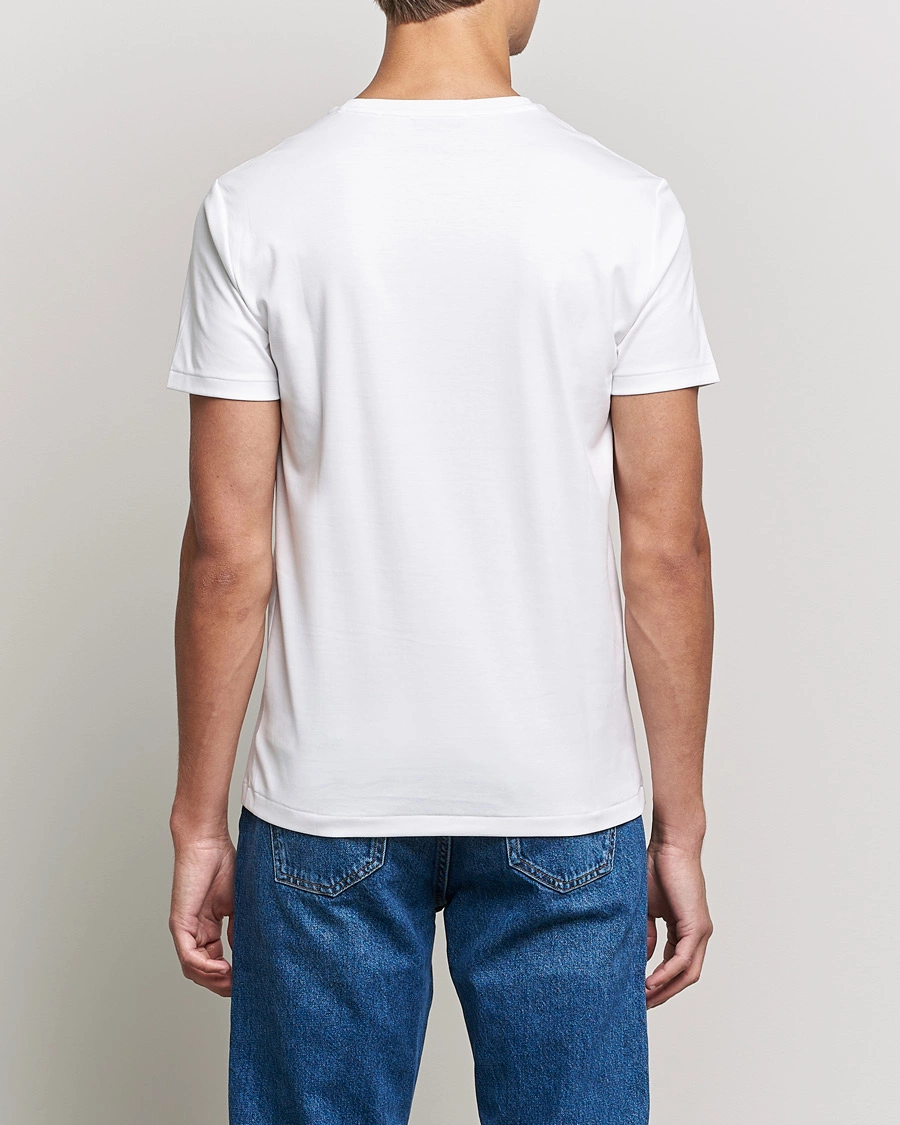 Herre | T-Shirts | Polo Ralph Lauren | Luxury Pima Cotton Crew Neck T-Shirt White