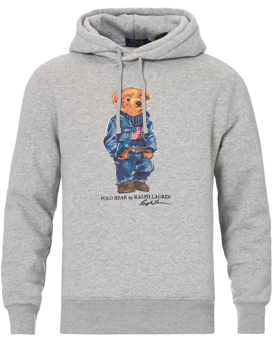 Herre | Gensere | Polo Ralph Lauren | Bear Hoodie Andover Heather