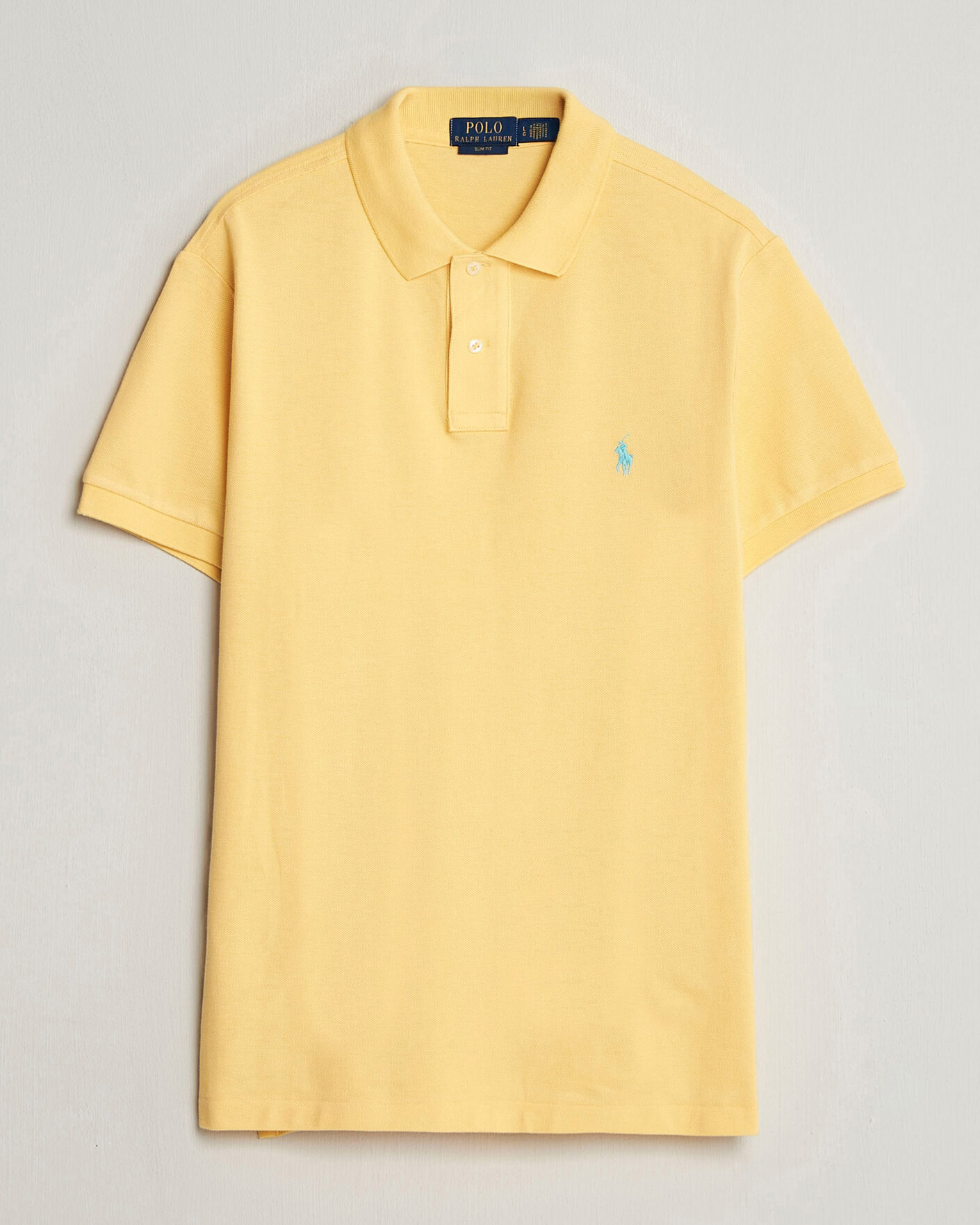 Herre | Pikéer | Polo Ralph Lauren | Slim Fit Polo Empire Yellow