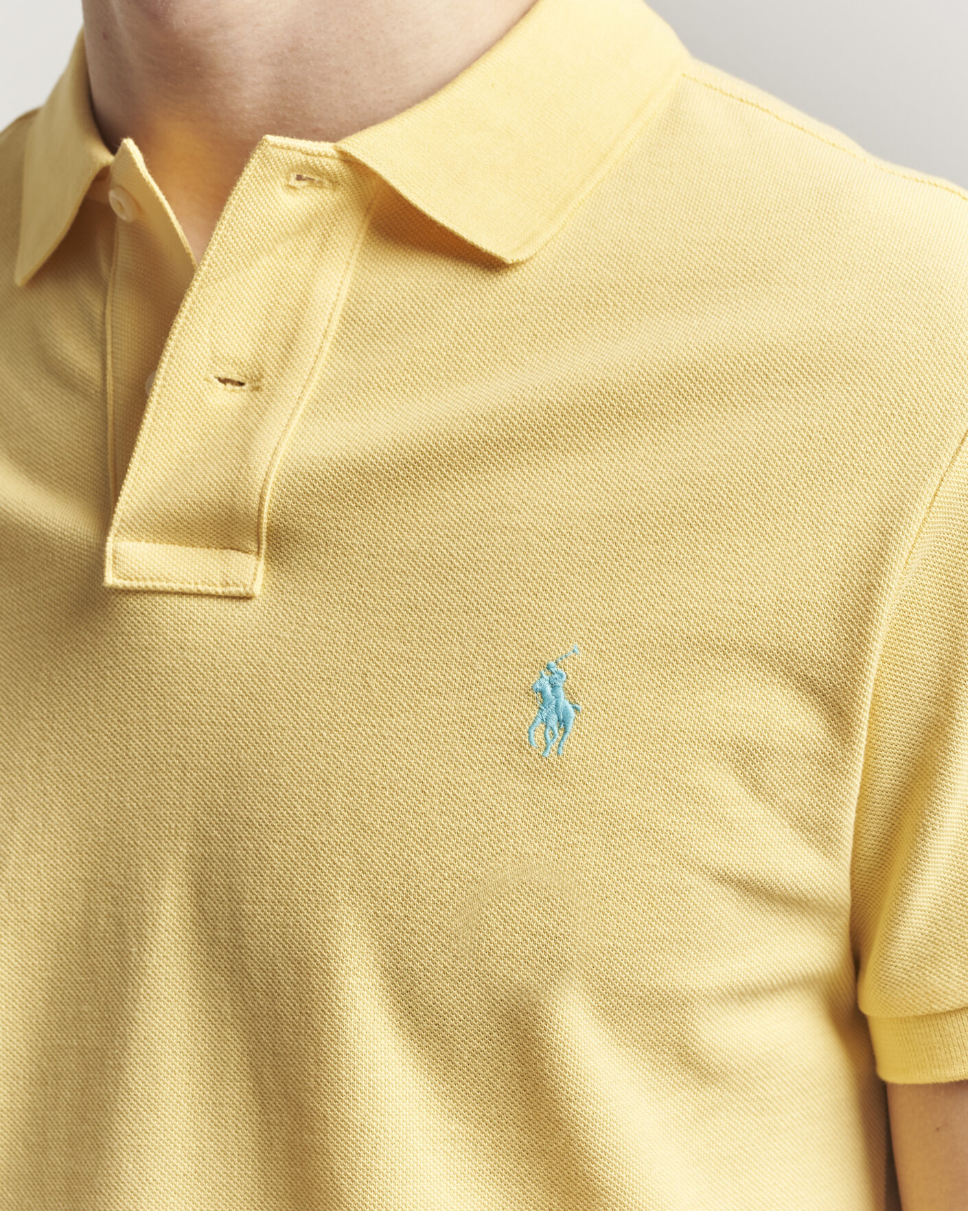 Herre | Pikéer | Polo Ralph Lauren | Slim Fit Polo Empire Yellow