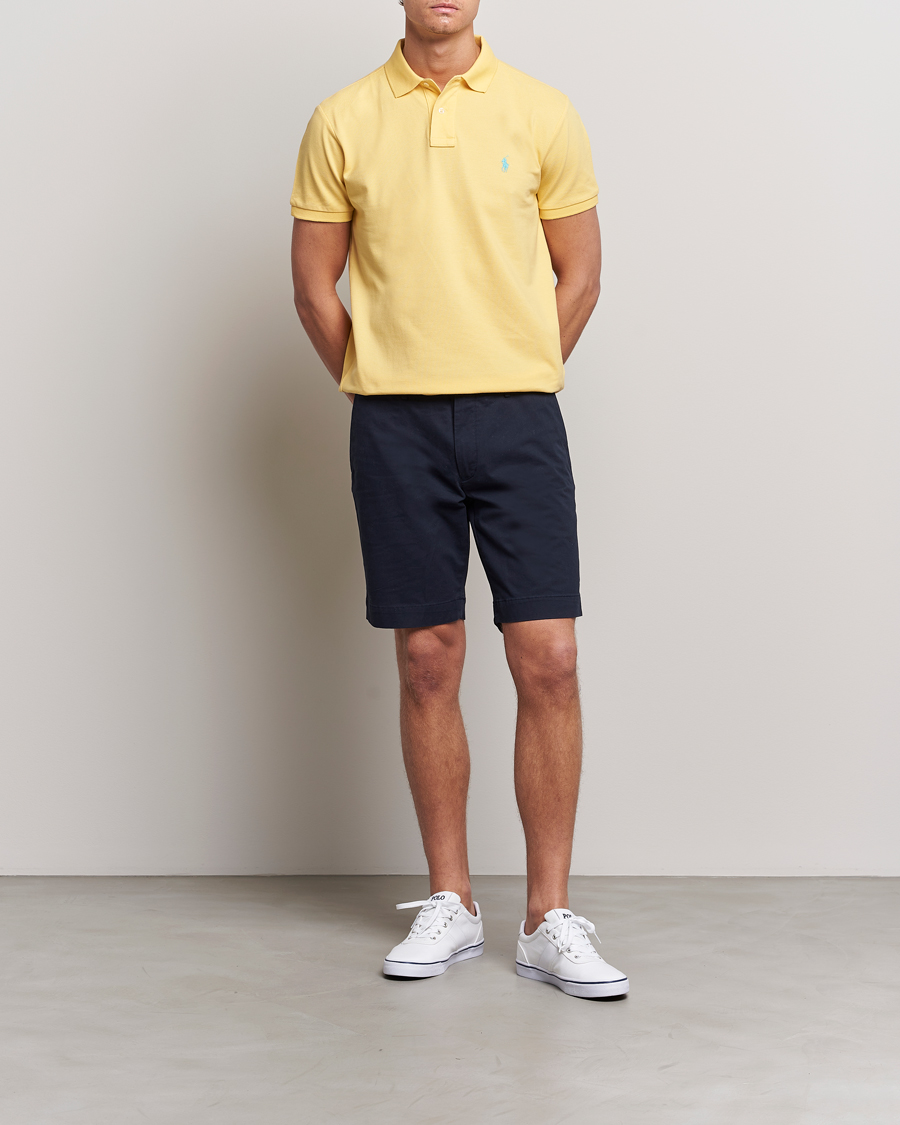 Herre | Pikéer | Polo Ralph Lauren | Custom Slim Fit Polo Corn Yellow