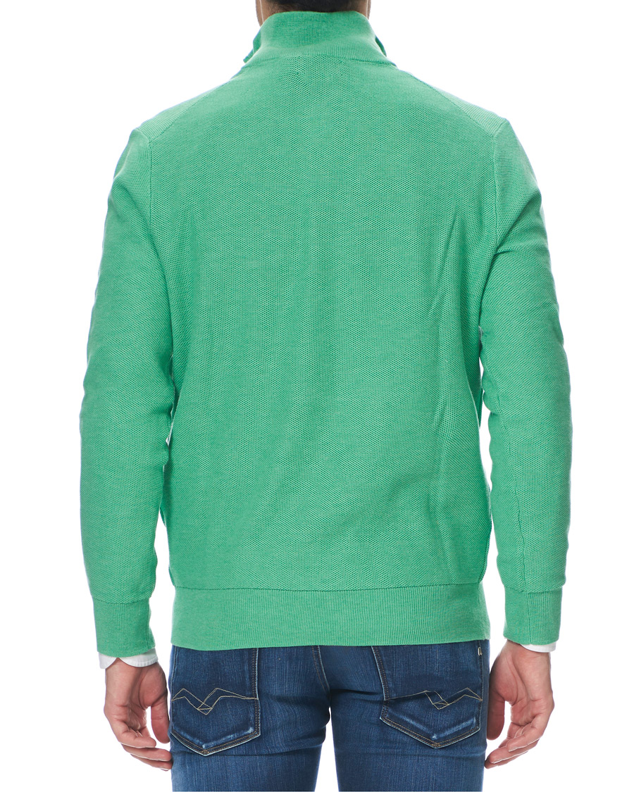 Herre | Gensere | Polo Ralph Lauren | Texture Half Zip Green Heather