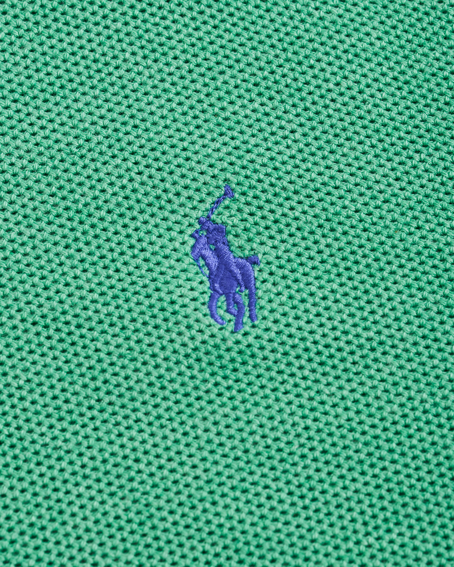 Herre | Gensere | Polo Ralph Lauren | Texture Half Zip Green Heather