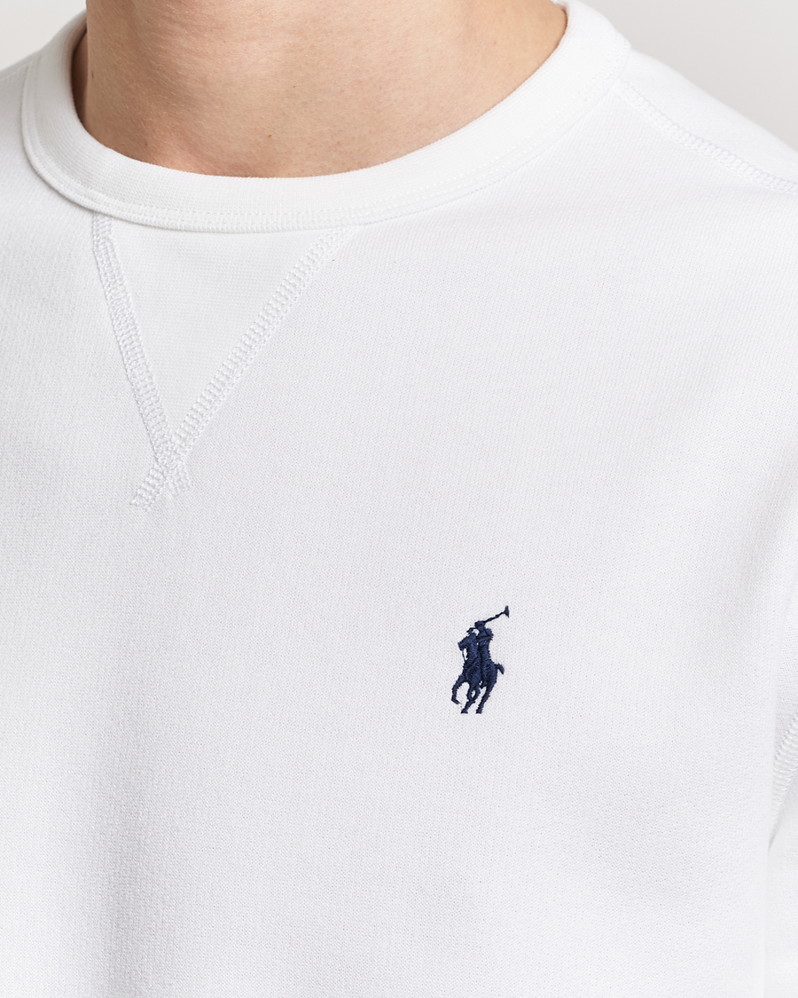 Herre | Gensere | Polo Ralph Lauren | Crew Neck Sweatshirt White