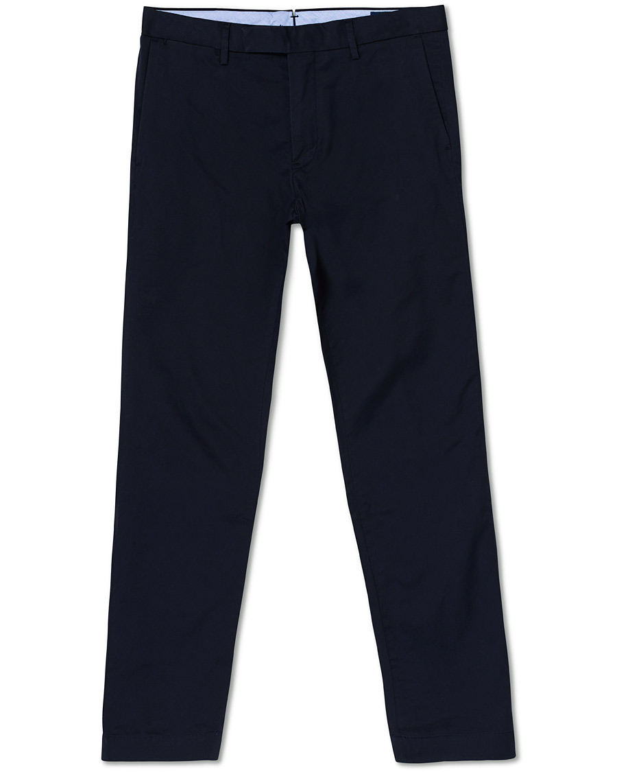 Herre | Bukser | Polo Ralph Lauren | Tailord Slim Fit Chinos Aviator Navy
