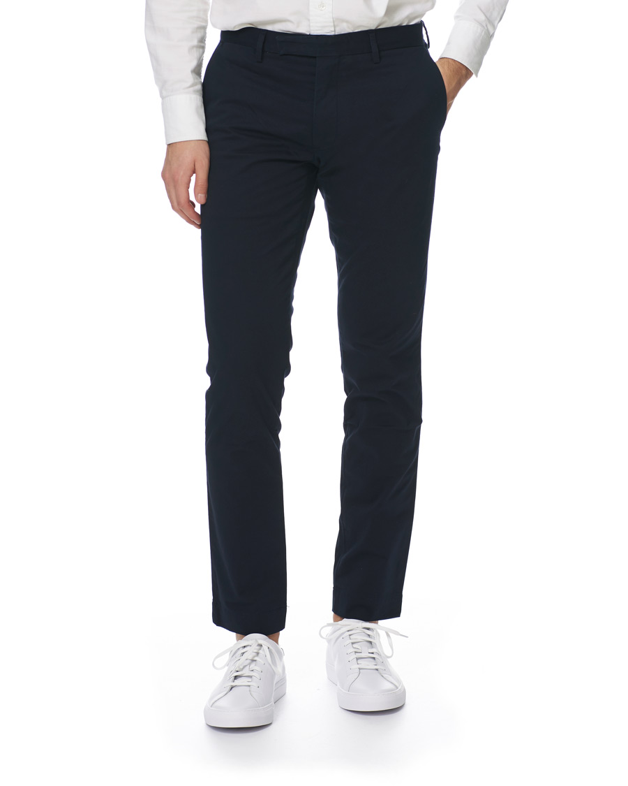 Herre | Bukser | Polo Ralph Lauren | Tailord Slim Fit Chinos Aviator Navy