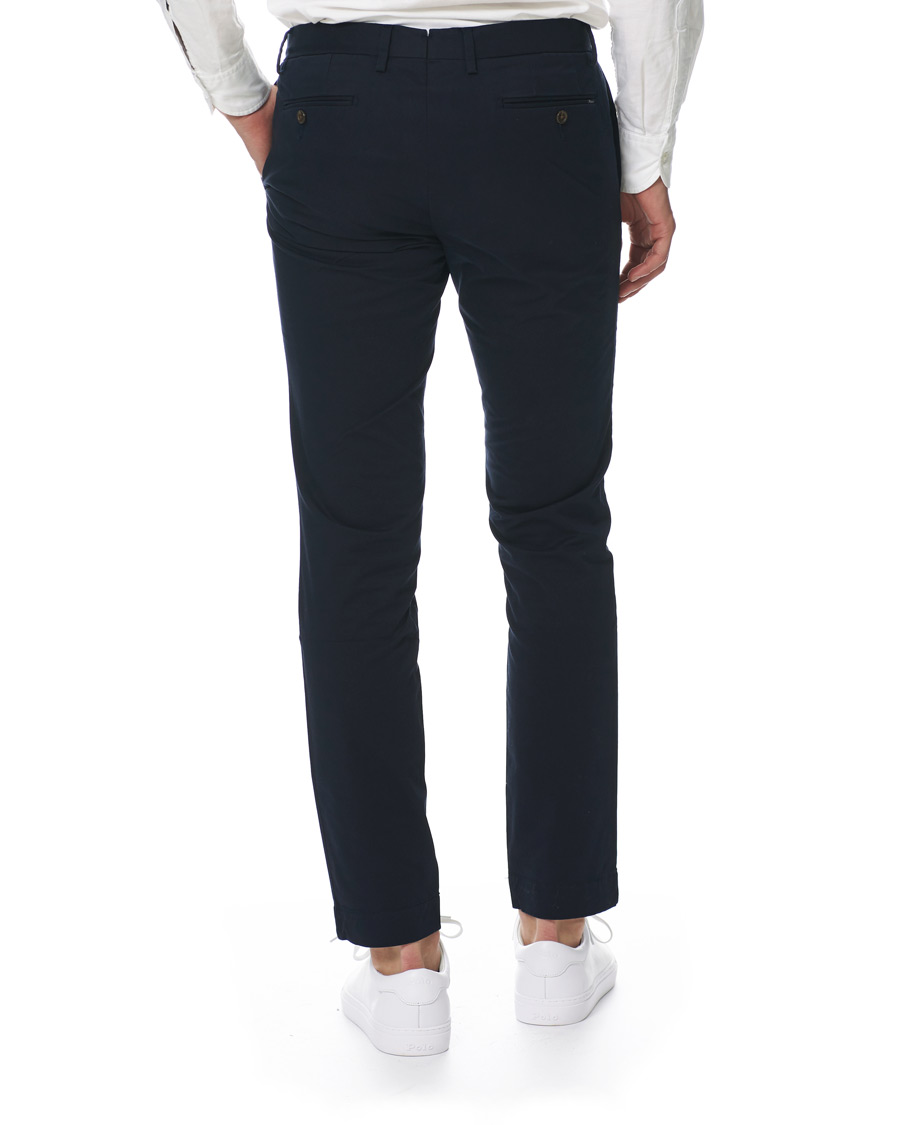 Herre | Bukser | Polo Ralph Lauren | Tailord Slim Fit Chinos Aviator Navy