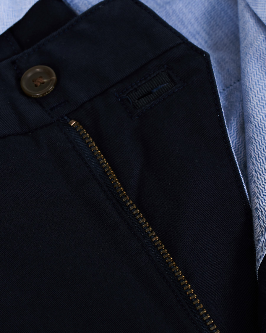 Herre | Bukser | Polo Ralph Lauren | Tailord Slim Fit Chinos Aviator Navy