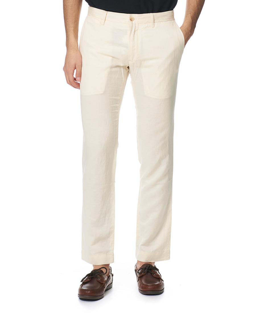 Herre | Bukser | Polo Ralph Lauren | Newport Linen Trousers Andover Cream