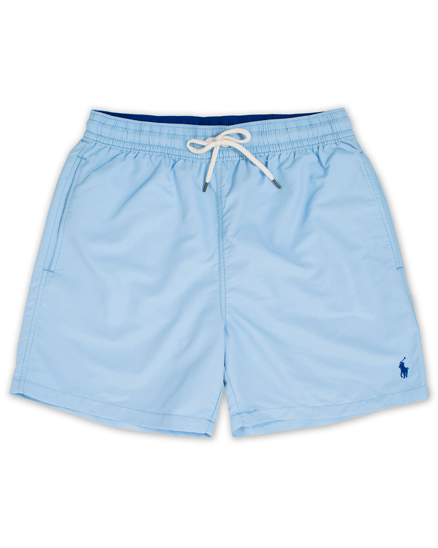 Herre | Badeshorts | Polo Ralph Lauren | Traveler Boxer Swimshorts Baby Blue