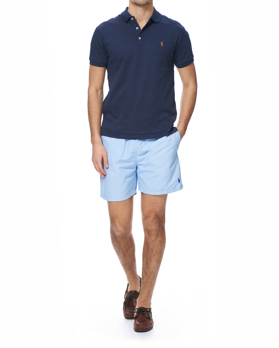 Herre | Badeshorts | Polo Ralph Lauren | Traveler Boxer Swimshorts Baby Blue