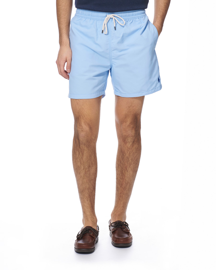 Herre | Badeshorts | Polo Ralph Lauren | Traveler Boxer Swimshorts Baby Blue
