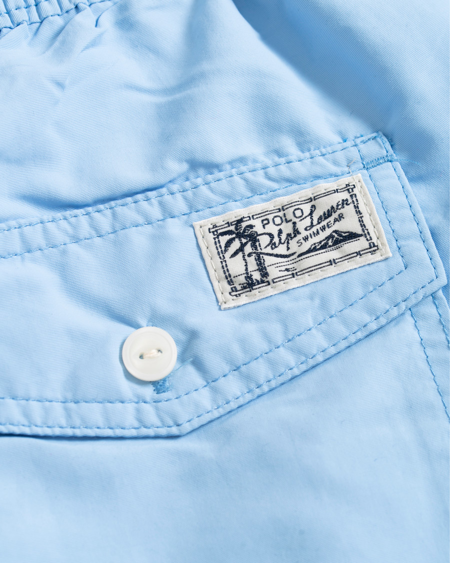 Herre | Badeshorts | Polo Ralph Lauren | Traveler Boxer Swimshorts Baby Blue
