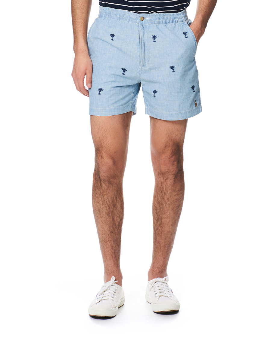 Herre | Shorts | Polo Ralph Lauren | Prepster Printed Shorts Chambray
