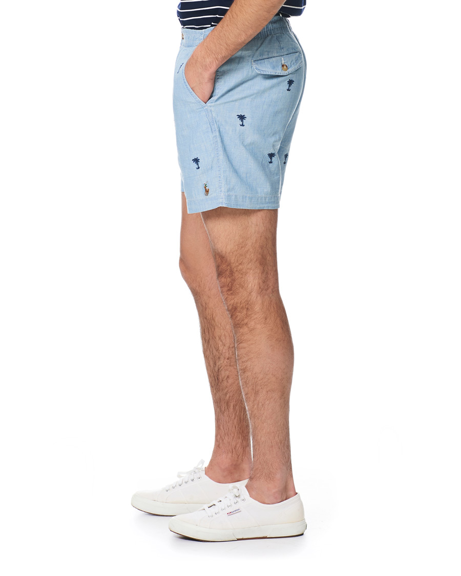 Herre | Shorts | Polo Ralph Lauren | Prepster Printed Shorts Chambray