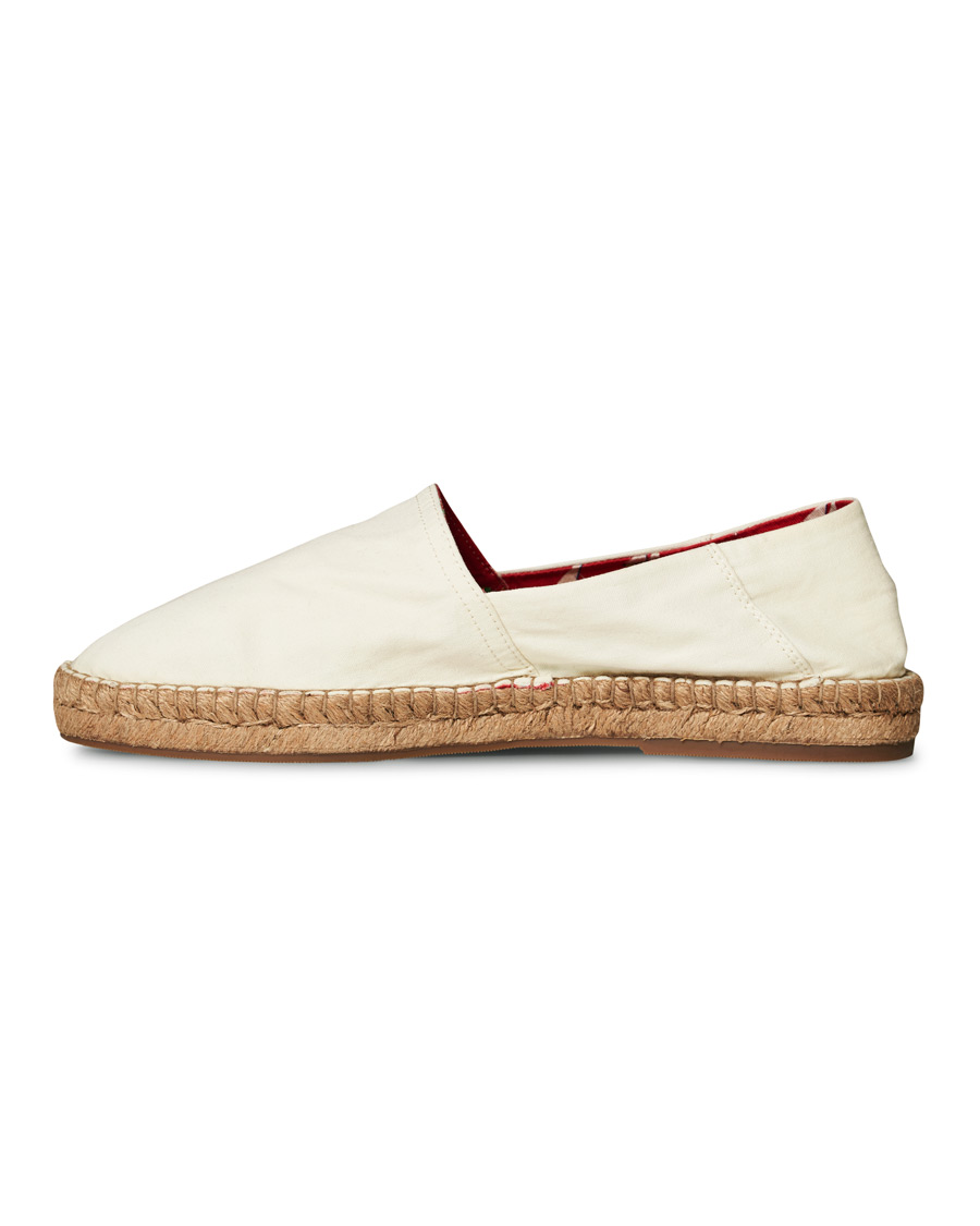 Herre | Polo Ralph Lauren Cevio Washed Canvas Espandrilles Creme | Polo Ralph Lauren | Cevio Washed Canvas Espandrilles Creme