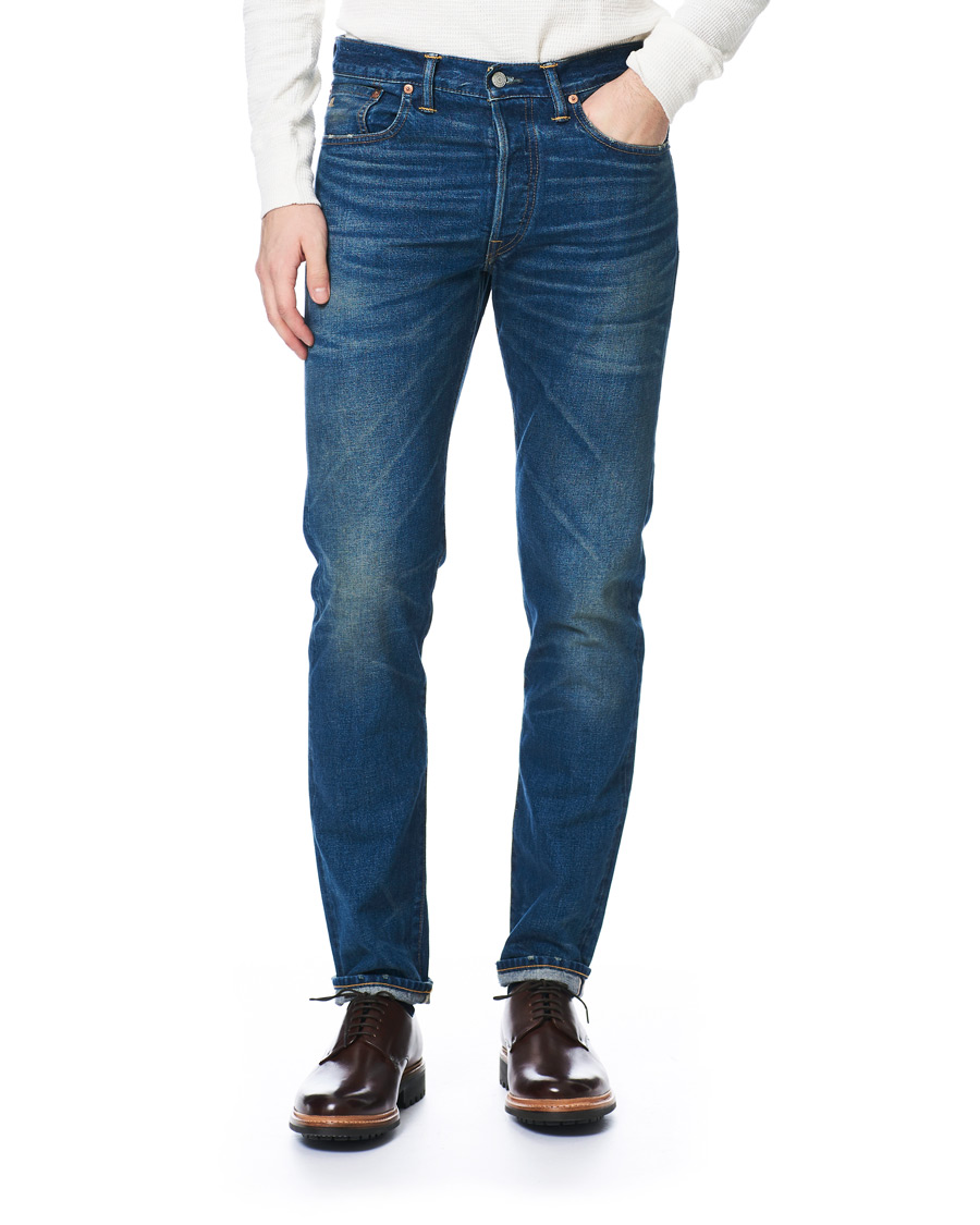 Herre | Jeans | RRL | Slim Narrow Selvedge Jeans Grandfalls Wash