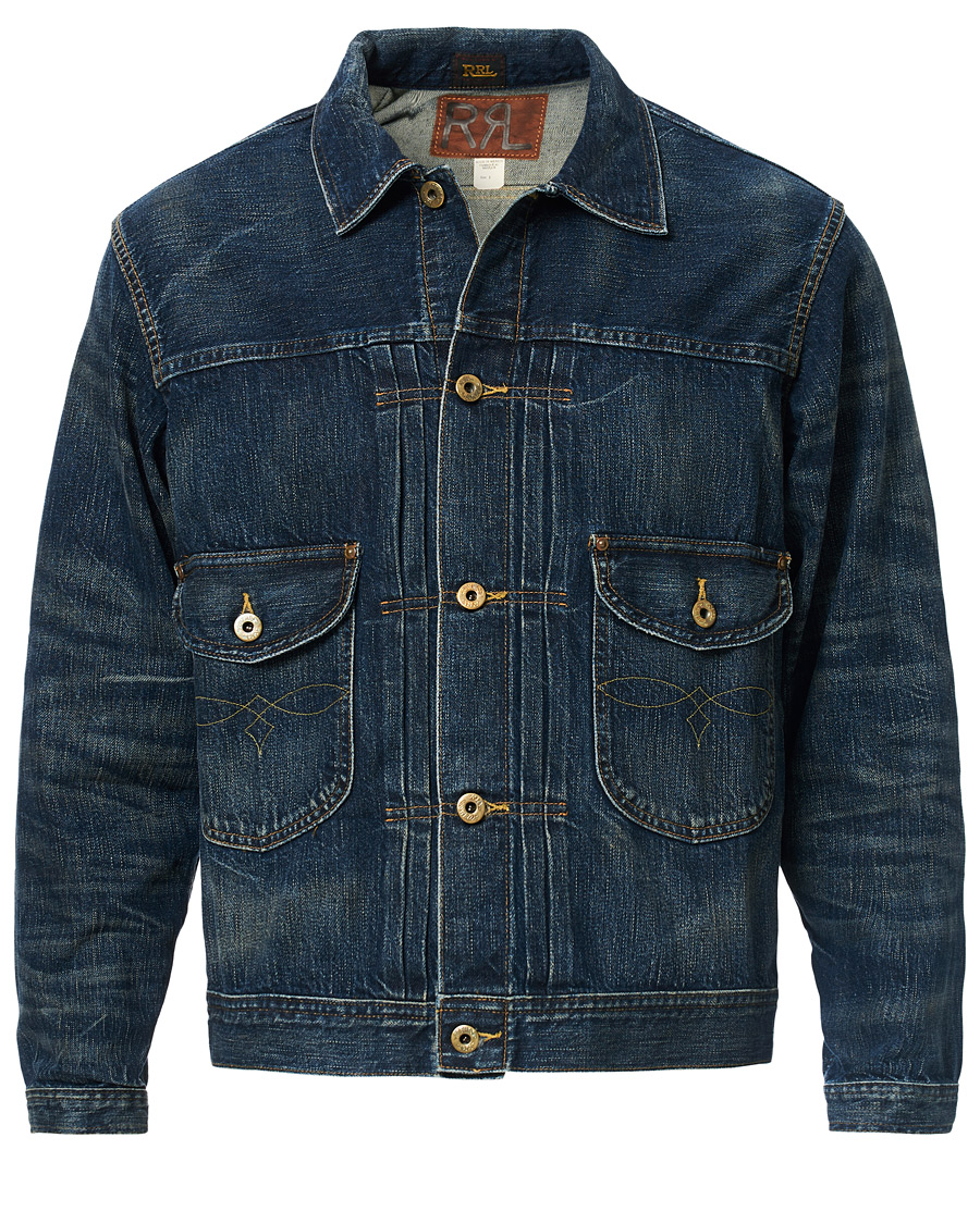 Herre | Jakker | RRL | Cowboy Denim Jacket Irondale Wash