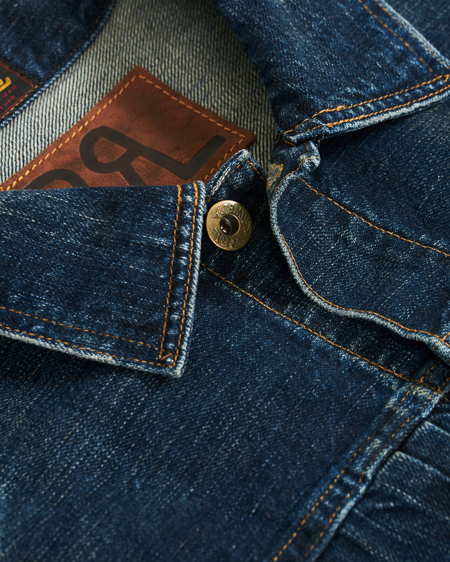 Herre | Jakker | RRL | Cowboy Denim Jacket Irondale Wash