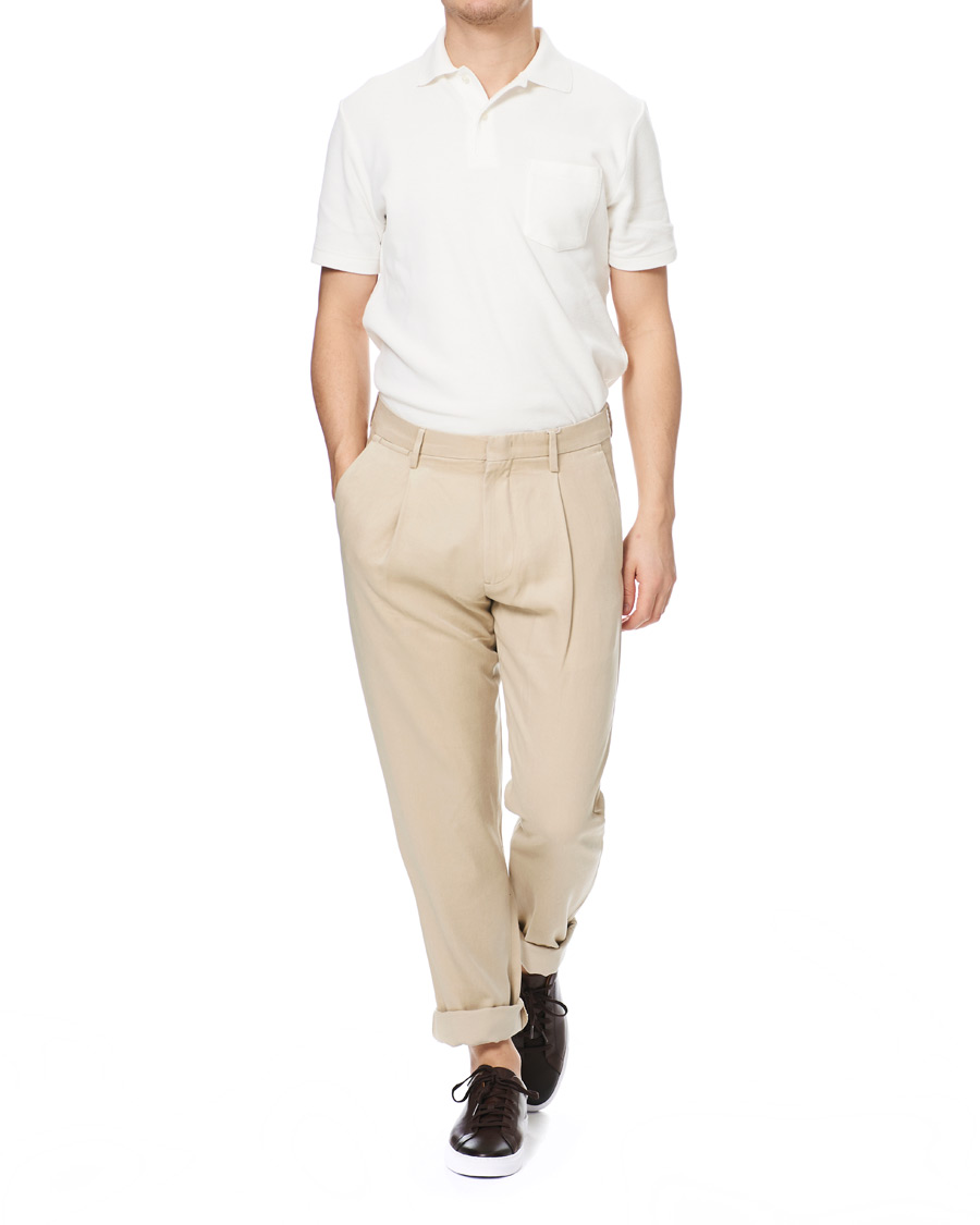 Herre | Bukser | NN07 | Codo Pleated Turn Up Trousers Kit