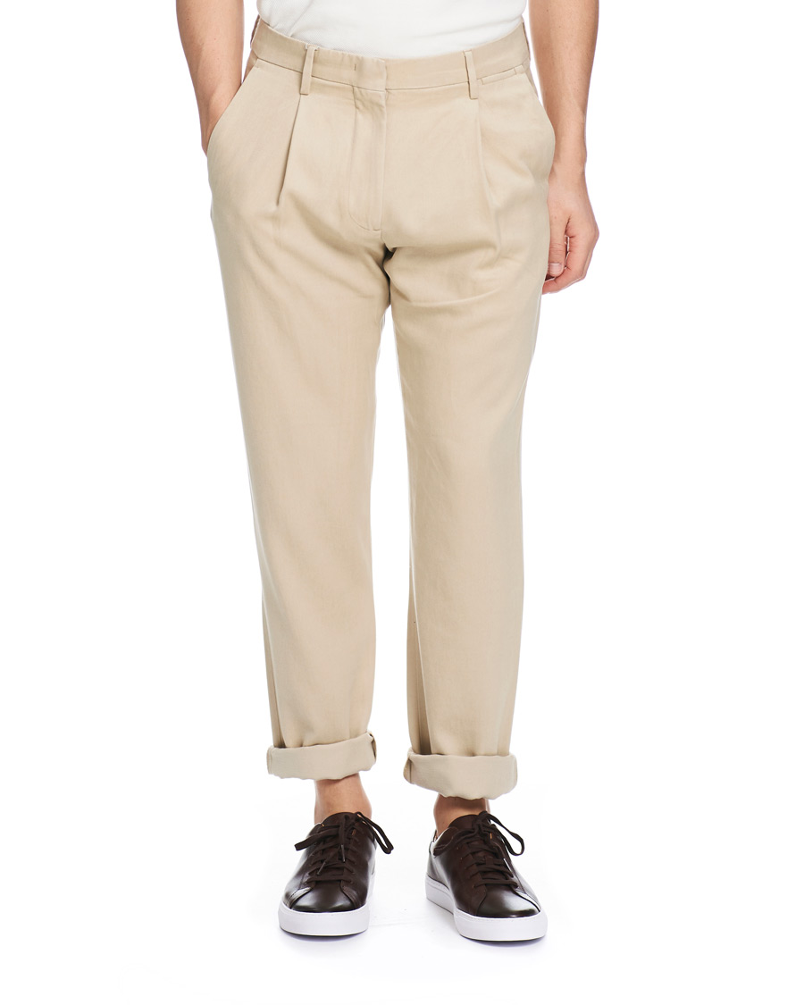 Herre | Bukser | NN07 | Codo Pleated Turn Up Trousers Kit