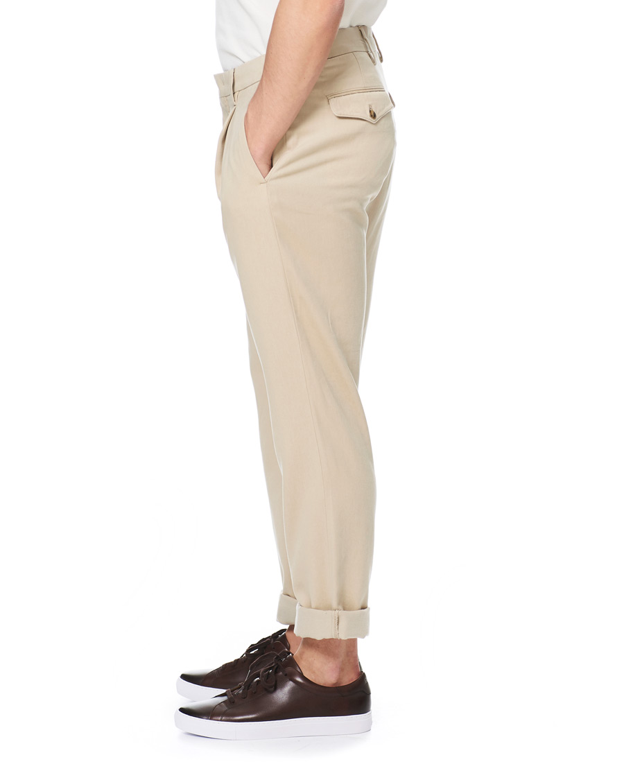 Herre | Bukser | NN07 | Codo Pleated Turn Up Trousers Kit