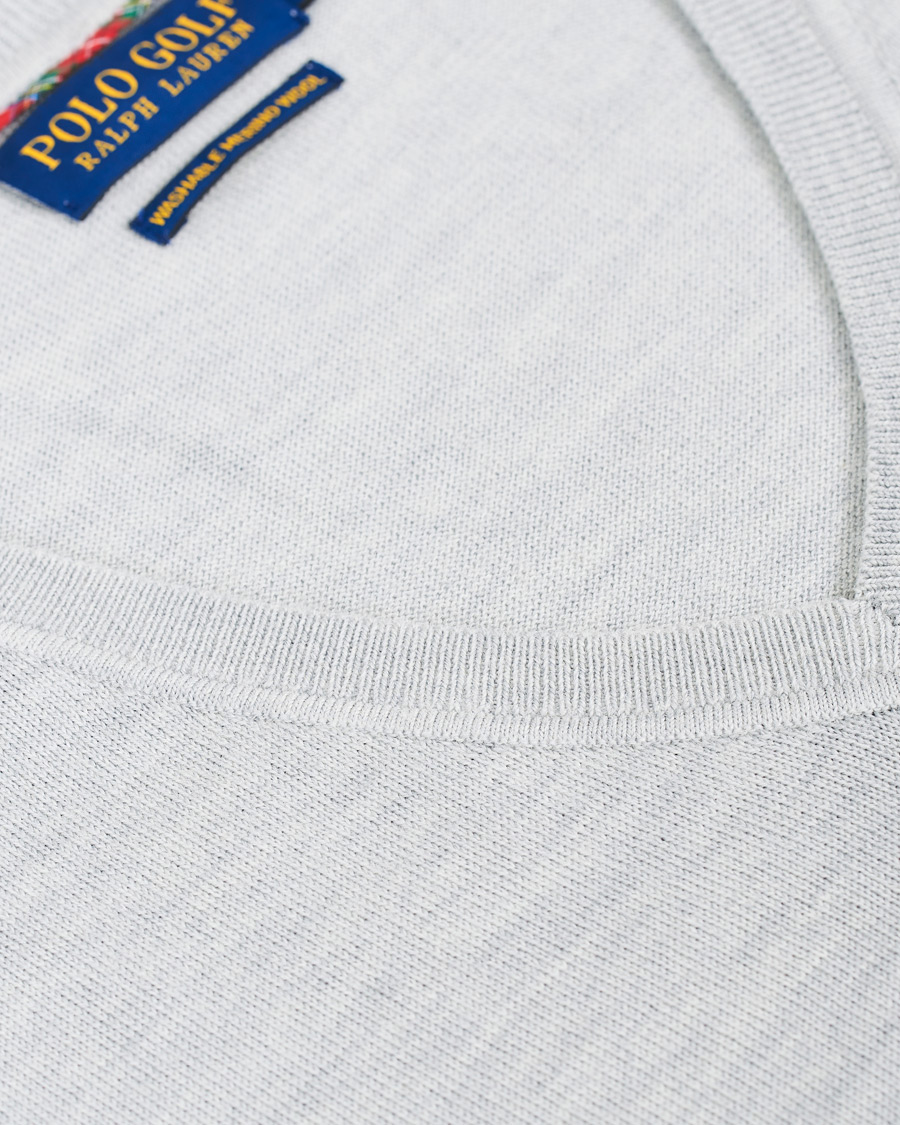 Herre | Gensere | Polo Ralph Lauren Golf | Merino Wool Sweater Light Pebble Heather